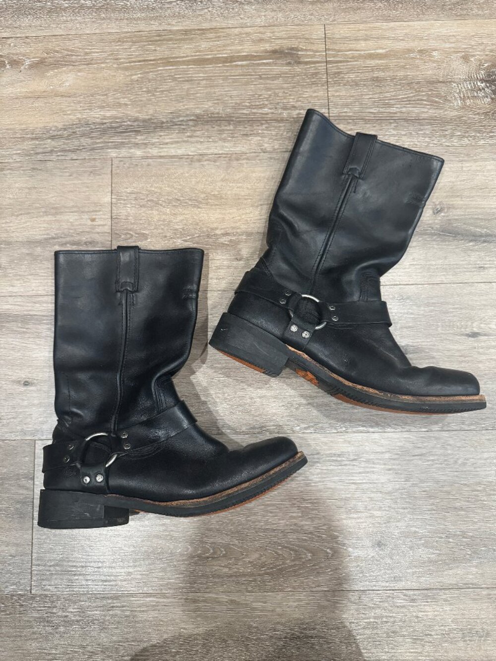 Harley davidson mens Hustin waterproof riding boots size 10